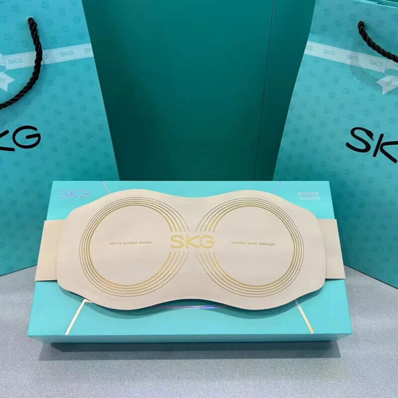 SKG K5系列2代 SKG腰部按摩仪 珍珠白