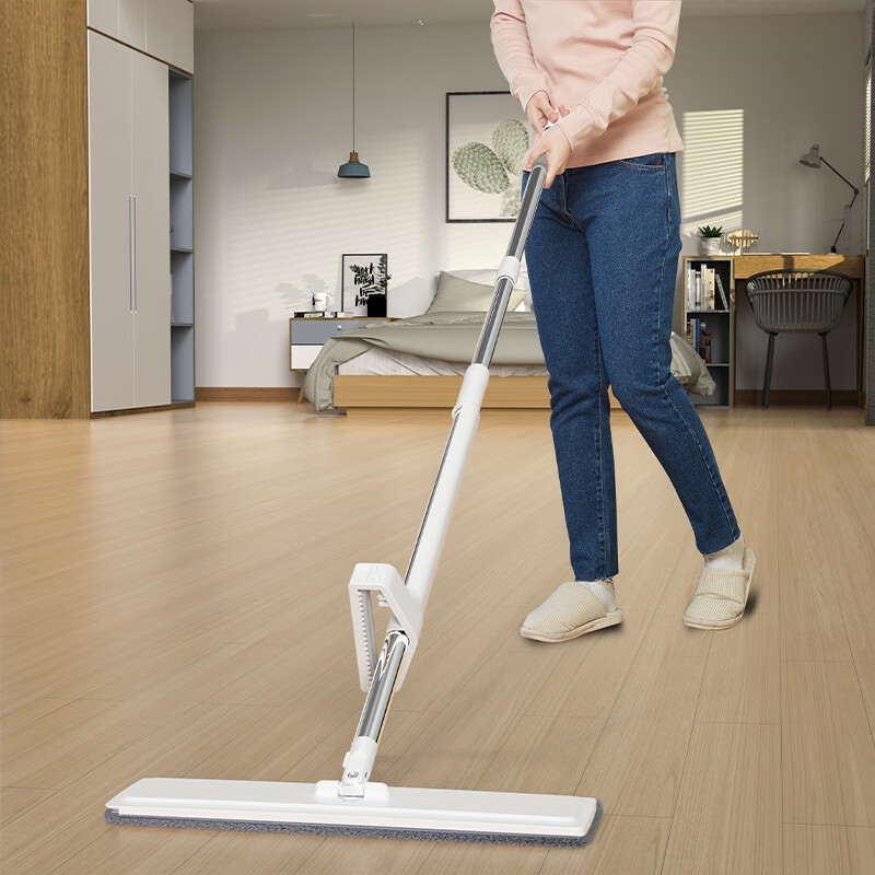 全格平板拖把免手洗家用一拖净懒人墩布企业 免手洗平板拖把PB101-45高清大图