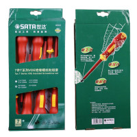 世达/SATA 09303 7件T系列VDE绝缘螺丝批组套