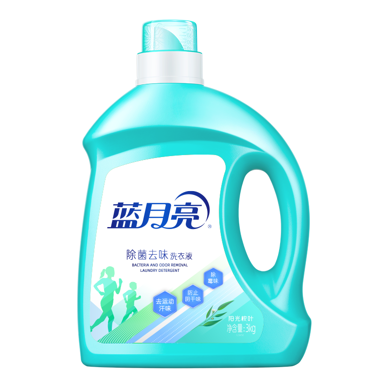 蓝月亮除菌去味洗衣液 3kg高清大图