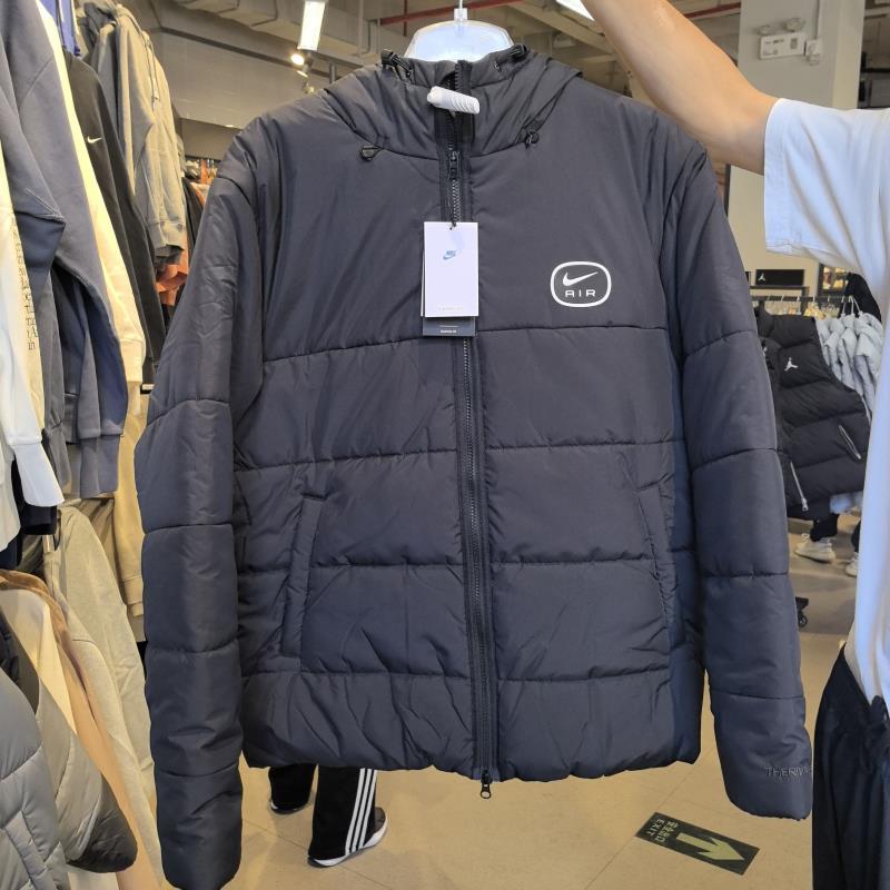 NIKE耐克连帽棉服运动休闲舒适保暖男装外套HM0198-011 D HM0198-011 L