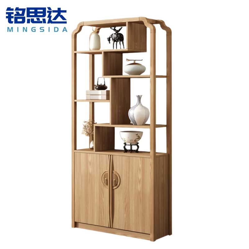 铭思达实木博古架90*30*191cm个高清大图