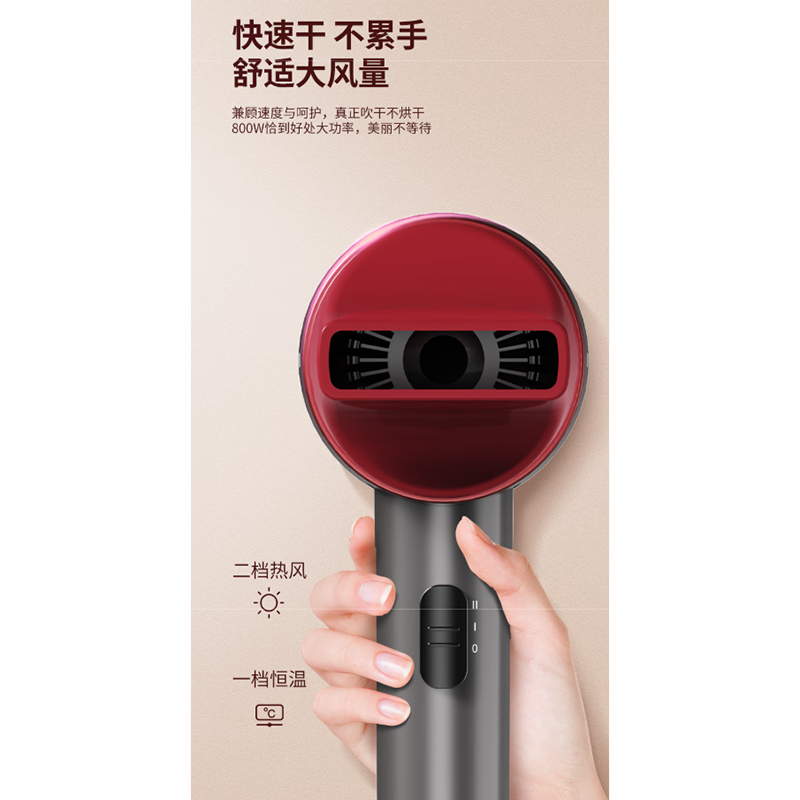 (顺丰发货)蓝宝(BLAUPUNKT)家用大功率电吹风BP-HC005高清大图