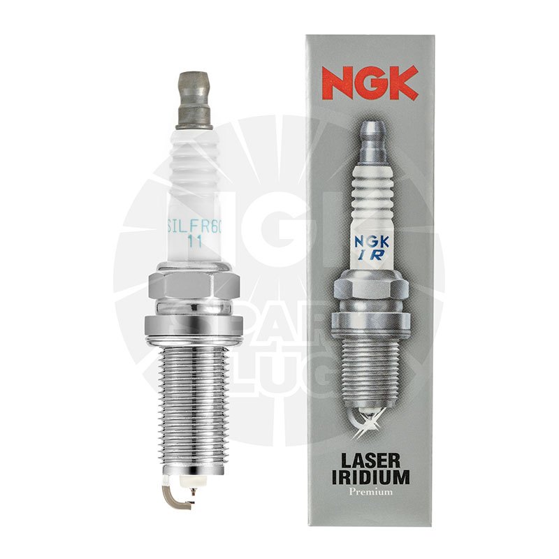 NGK铱铂金火花塞侧针SILFR6C11兰德酷路泽4.0 锐志皇冠森林人EJ20 单支装