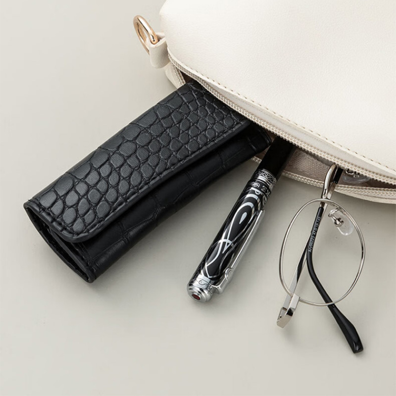 张小泉指甲刀四件套随身携带锋利耐用铂晶系列经典黑H100111高清大图