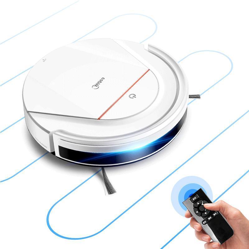 美的(Midea) 扫地机器人 智能家用 路线清扫智能超薄吸尘器 扫拖地一体机 皓月白 自动回充 i2