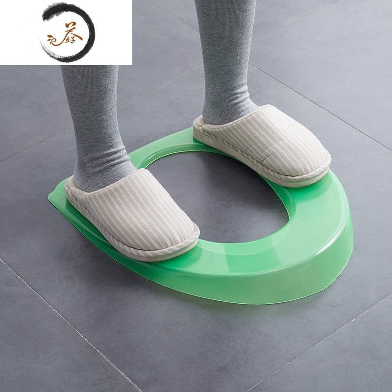 HAOYANGDAO出租房卫生垫便携式马桶垫卫生公用旅行坐便器垫圈塑料器隔脏垫图片