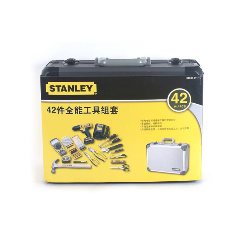 史丹利(Stanley) 42件全能工具组套 CD-83-011-TC 货期5-10天
