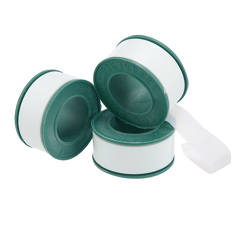 达世界 MIBAO耐油生料带膜 白色 0.1*26mm*8m (20盘)