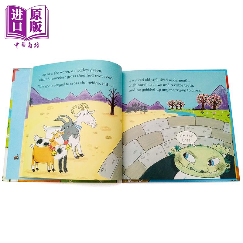 [正版]原版英文 the three billy goeats gruff:ladybird first favour高清大图