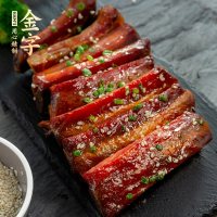 金字腊排骨仔排猪排骨400g 酱排骨自制咸排骨腊味腊肉半成品菜