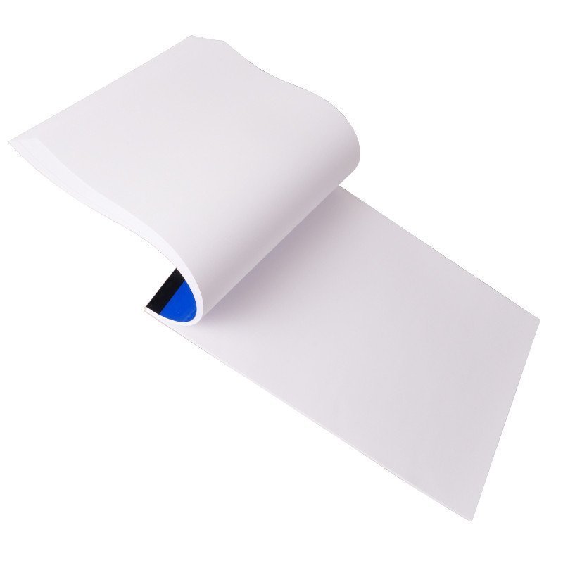 得力 7711便条纸a4空白便签本 留言本 草稿本 涂鸦本 白纸本