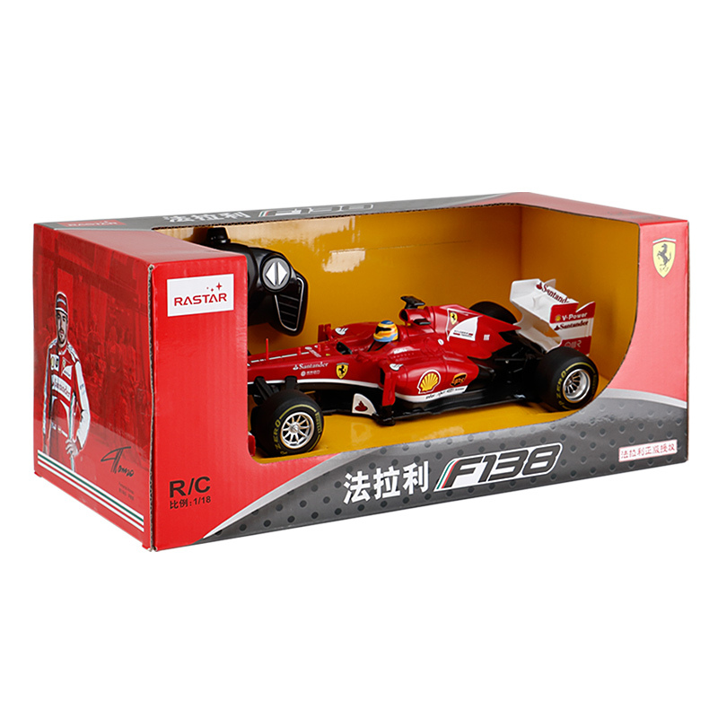 星辉(Rastar)1:18法拉利F1遥控车53800红色*12个
