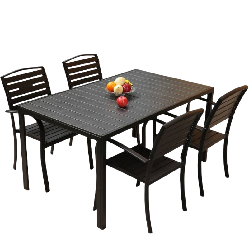 依韵珂户外桌椅一桌四椅1500*900mm套高清大图