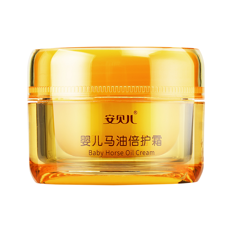 安贝儿婴儿马油倍护霜 50g 婴儿马油面霜 进口马油精华 宝宝儿童 长效保湿 润肤霜润肤乳