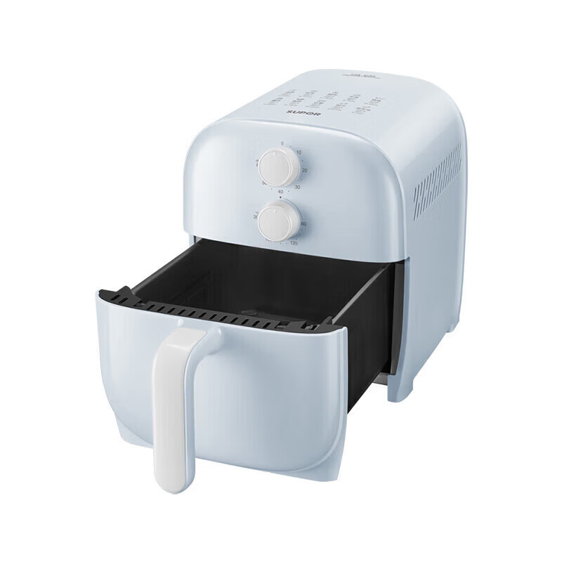 苏泊尔QC系列双旋钮控时控温轻松上手蒸汽嫩炸空气炸锅KJ50D67高清大图