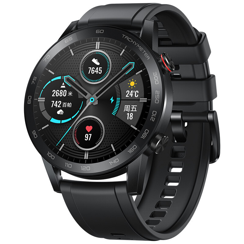 荣耀手环2 46mm 碳石黑MagicWatch2
