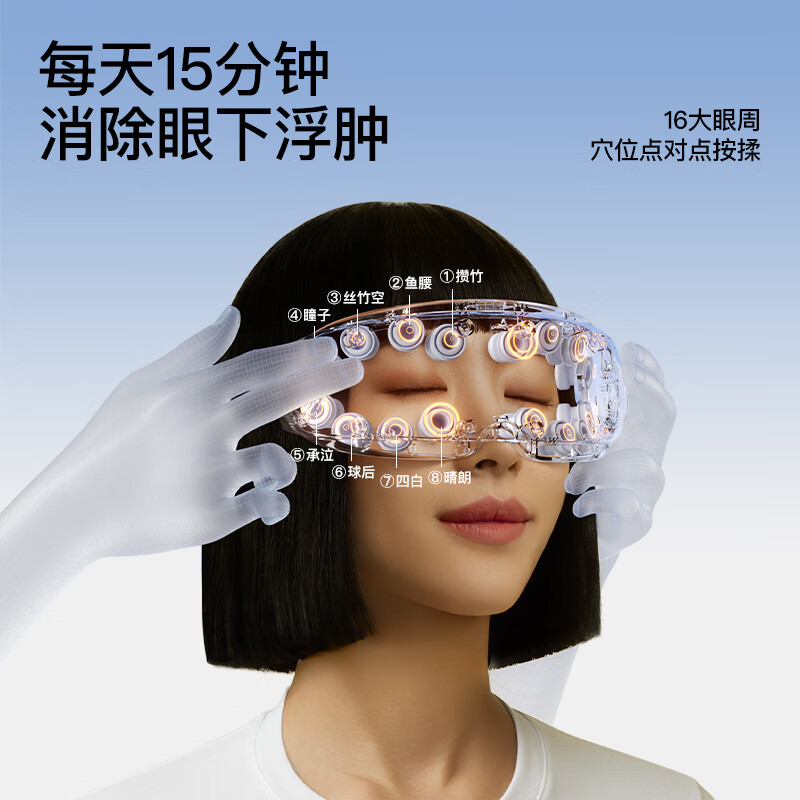 PGG 眼部蒸汽按摩仪 E4pro (允许提报同款商品其他颜色(灰、紫、绿色)) 计价单位:个高清大图