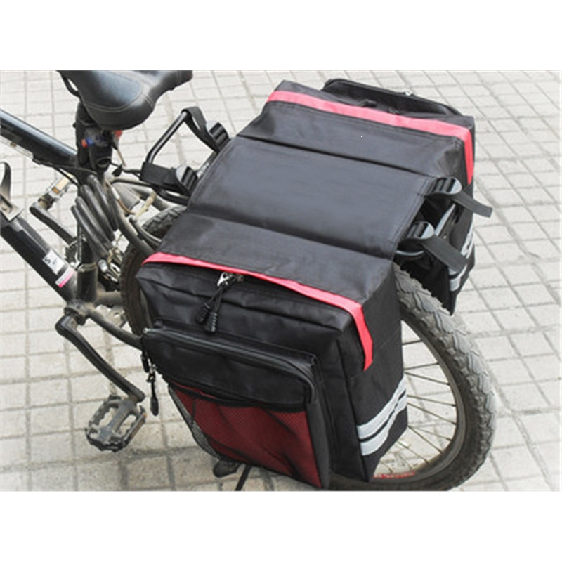 自行车驮包驼包防雨山地车后货架包闪电客大容量骑行驮包单车后驮尾托