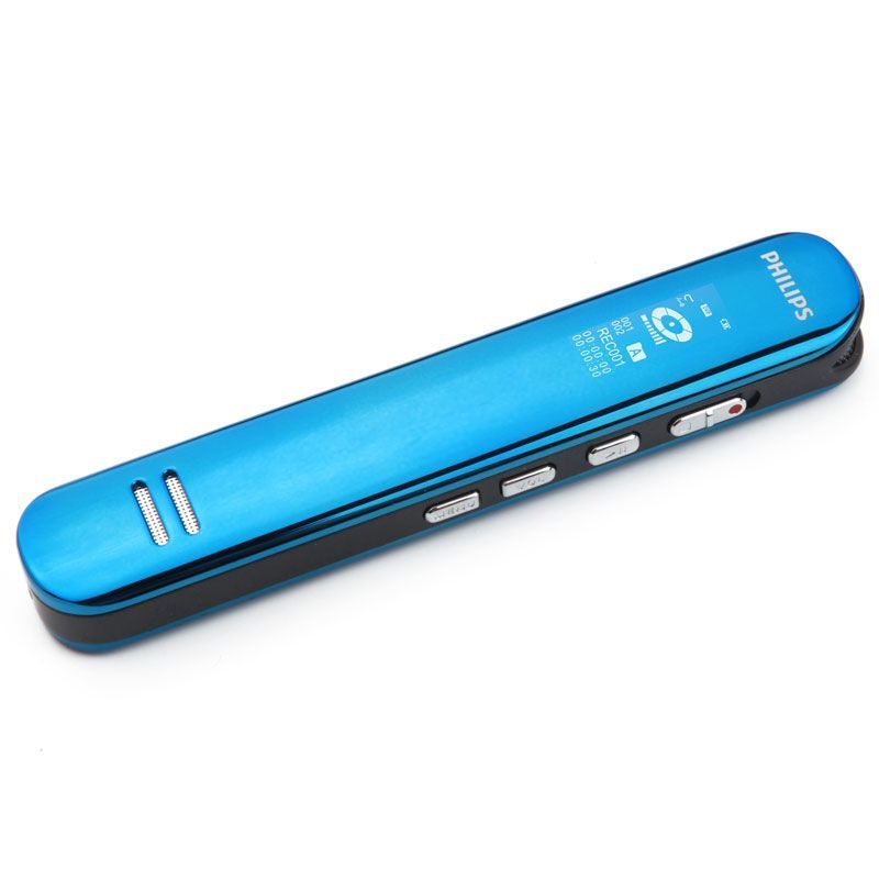 飞利浦(PHILIPS) VTR5200 8GB 双麦克风数码MP3 蓝色