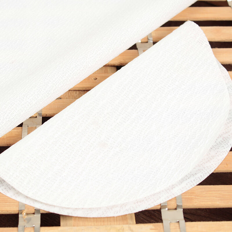 谦星 QX-250811059CZ 硅胶蒸笼垫蒸馒头大馍包子米饭垫布蒸笼布 24CM圆密孔5个( 个)高清大图