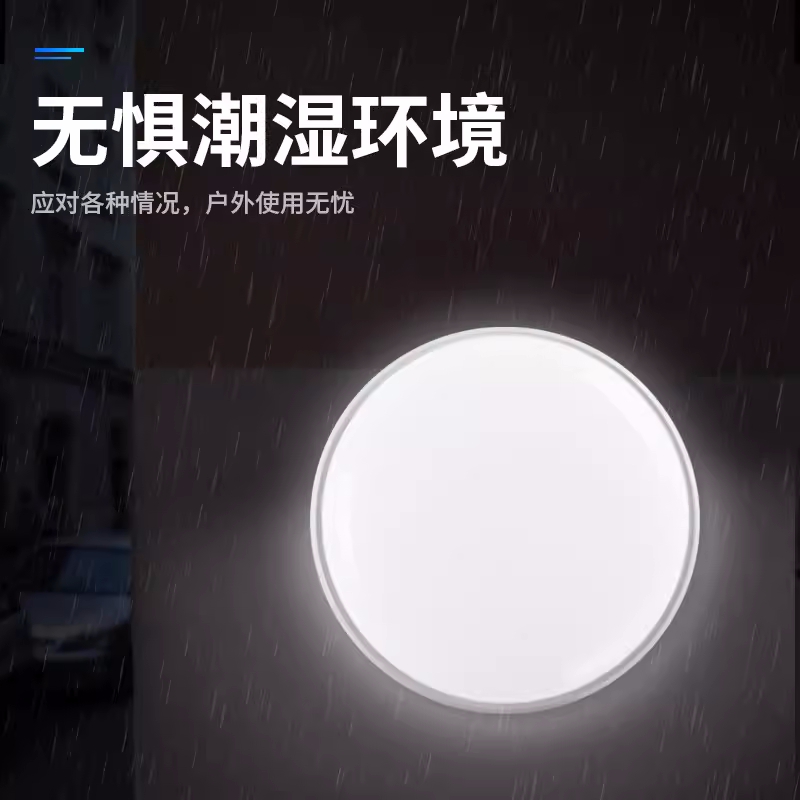 RDZM LED防水防潮灯圆形 RDF9022 三防吸顶灯 套高清大图