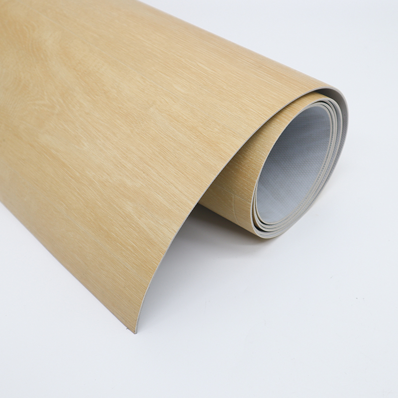 天空桥 耐磨地板地垫 浅木纹2.0mm 平方高清大图