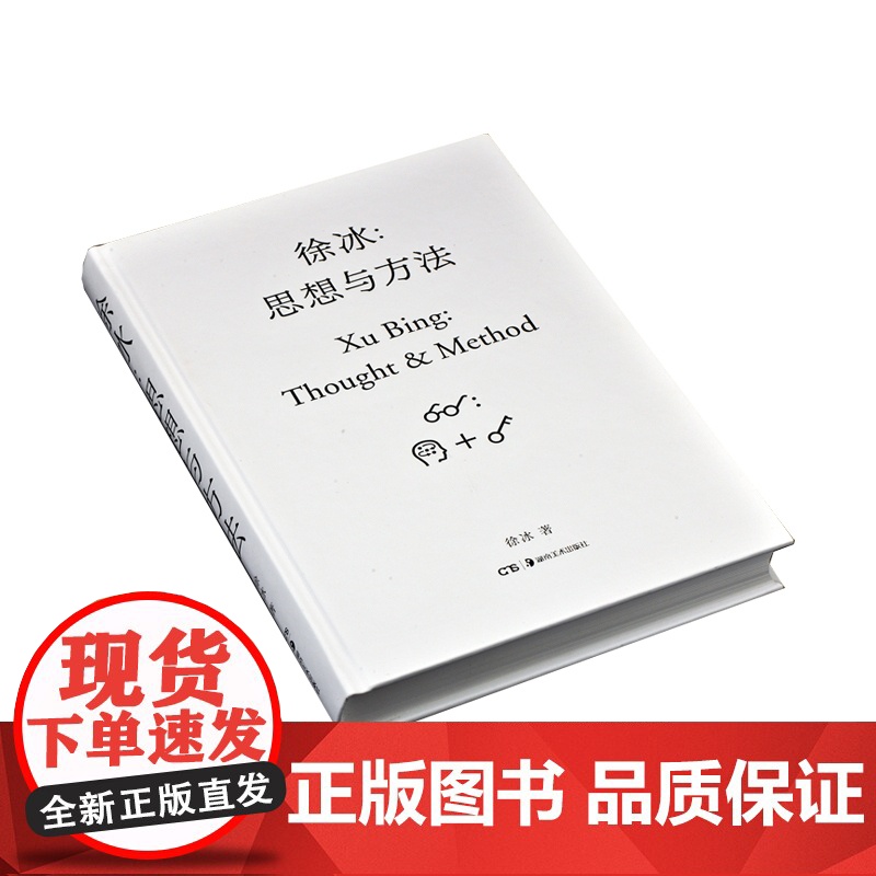 徐冰思想与方法 央美教授徐冰的艺术方法 正版湖南美术出版社高清大图