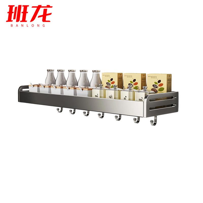 班龙毛巾收纳架单层个高清大图