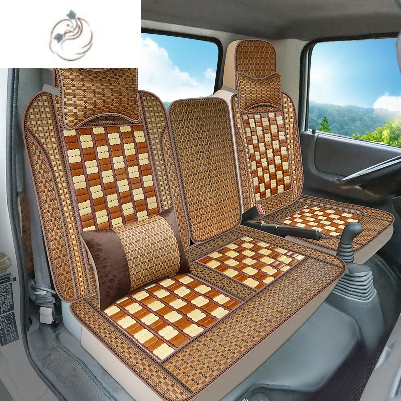 舒适主义货车坐垫夏季凉垫福田奥铃江铃凯运解放江淮通用竹片麻将席