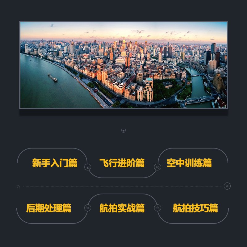 教程大疆无人机航拍教程作品飞行操控静动态全景人民邮电出>800_800