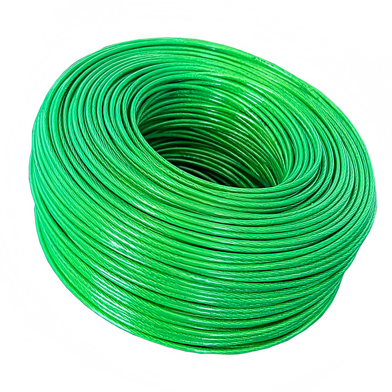 冠谦包塑钢丝绳直径4mm卷高清大图