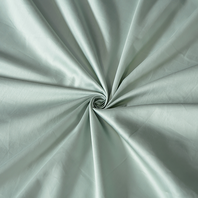 婵思 TJ0KL02000438 60支长绒棉绣花 床上用品套件 200*230cm 果绿色高清大图