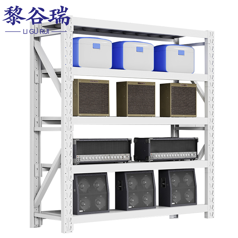 黎谷瑞仓储货架五层180*40cm(200KG/层)组高清大图