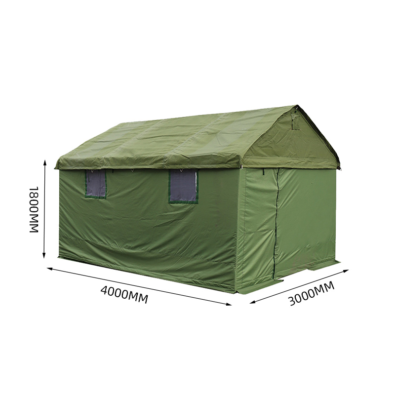 探在途 TZT40614137 户外帐篷施工帐篷房棉帐篷 4*3米高清大图