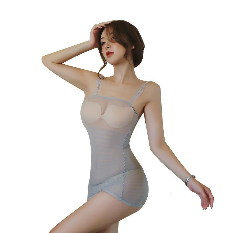 长夜漫漫情趣内衣女 性感透视诱惑免脱情趣吊带睡衣睡裙套装5029gOzN高清大图