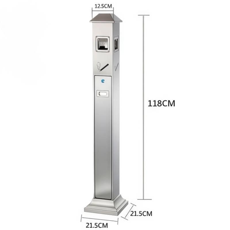 友鑫邦 户外灭烟柱 方形 个高清大图