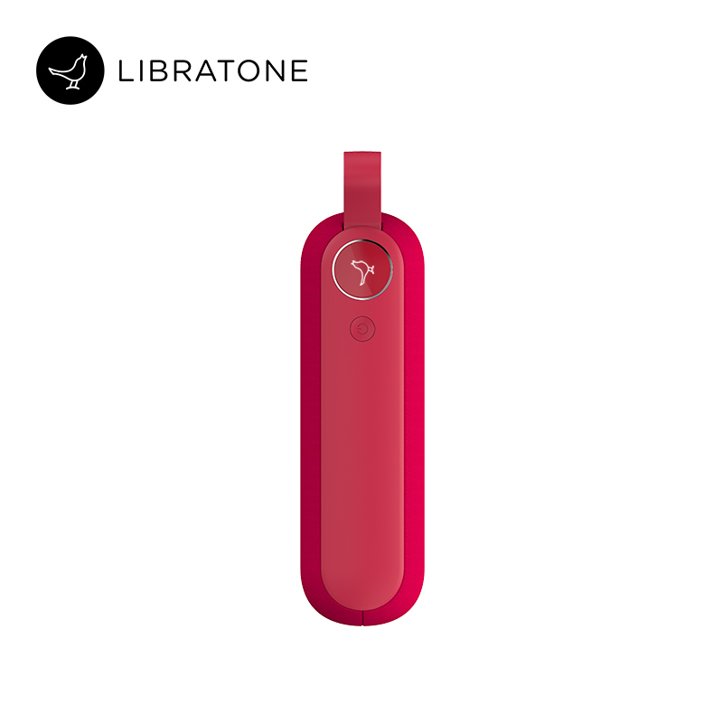 Libratone(小鸟音响)GO系列 TOO 便携/蓝牙音箱/无线/运动/户外音响音箱 手提小音箱 樱红色