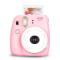 富士(FUJIFILM)INSTAX 一次成像 立拍立得 胶片相机 mini9 粉拼白相机 套餐一(含10张相纸)