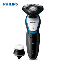 飞利浦(Philips)电动剃须刀S5090/58充电式多功能三刀头配洁面刷全身水洗刮胡须刀