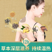 正虎堂 艾草肩周贴12贴/盒颈部肩部肩膀贴艾草贴艾灸贴热敷贴艾热贴酸疼痛贴肩甲疼贴肩周疼贴肩颈护理贴关节贴护肩贴