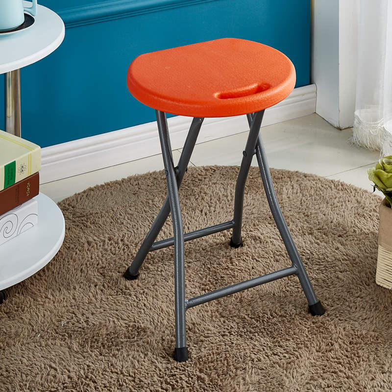 折叠凳便携式小板凳加厚成人户外简易圆凳家用塑料高凳子折叠椅子住宅