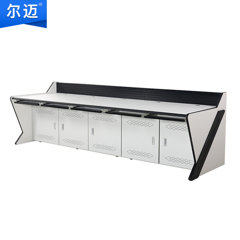 尔迈 机房操作台指挥调度台工控台中心控制监控桌 Y系列五联