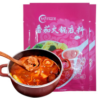 川宝的厨房番茄火锅底料200g*3袋装 火锅串串香冒菜汤料 麻辣烫用料 番茄牛腩 酸汤番茄锅酸甜番茄味汤料 四川火锅调料