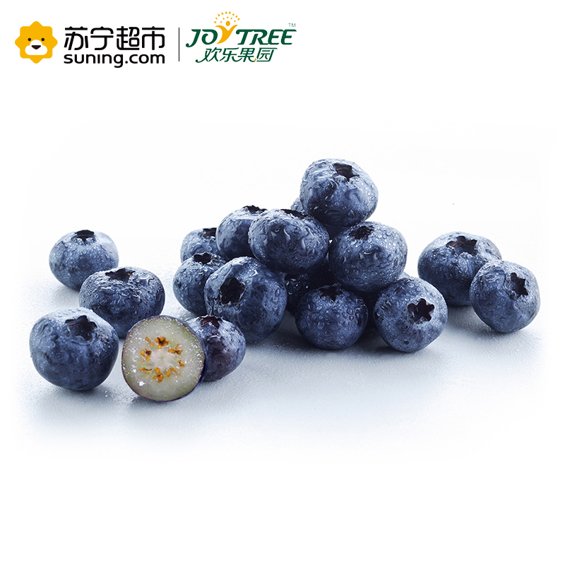 佳沃 新鲜蓝莓 4盒礼盒装 125g/盒