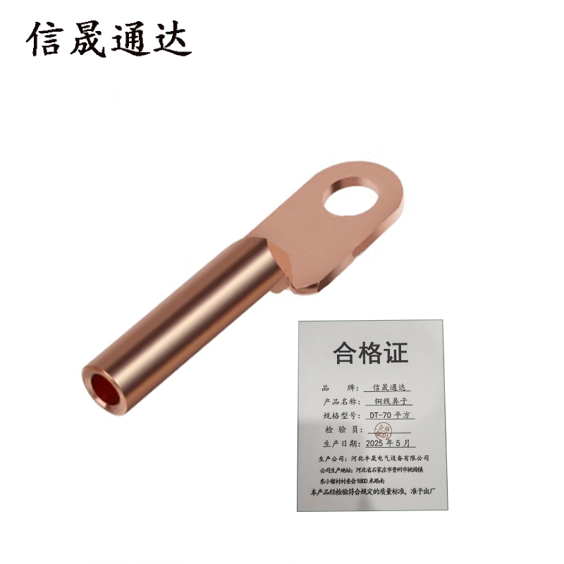 信晟通达 铜线鼻子 DT-70平方 只高清大图