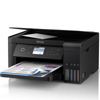 爱普生EPSON L6168/L6178/L6198墨仓式无线WIFI照片打印机自动双面打印办公家用彩色喷墨一体机连供打印复印扫描 套餐五