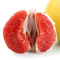 鲜贝达 红心蜜柚【一级果】带箱5斤普通装2个【单果850-1250g】
