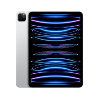 Apple iPad Pro 11英寸平板电脑 2022年款 512G WLAN版 M2芯片 Liquid视网膜屏 MNXJ3CH/A 银色