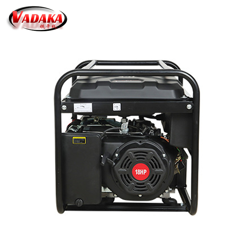 VADAKA便携式户外小型应急汽油发电机5KW手启动-220v台